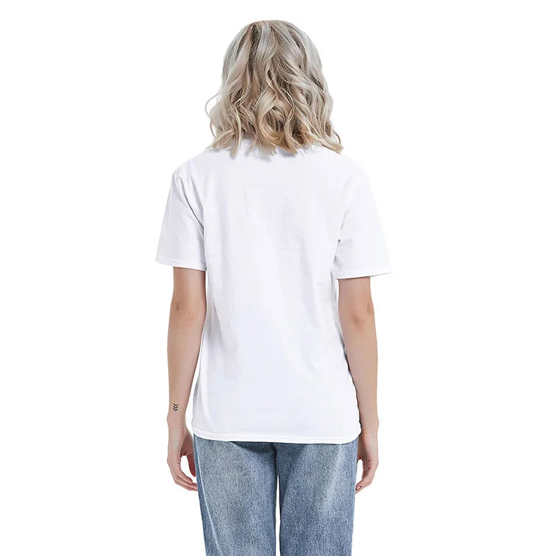 Classic Women’s Solid Color Tee – Comfortable Everyday Wear