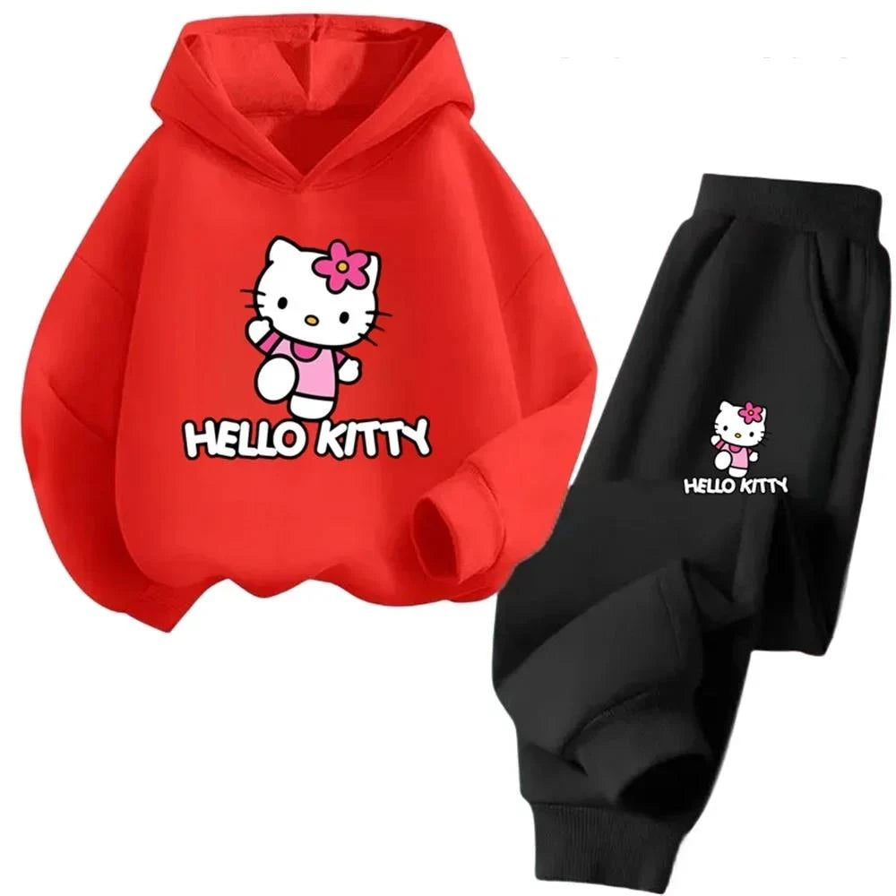 Hello Kitty Kids Tracksuit – Cute Casual Outfit for Boys & Girls