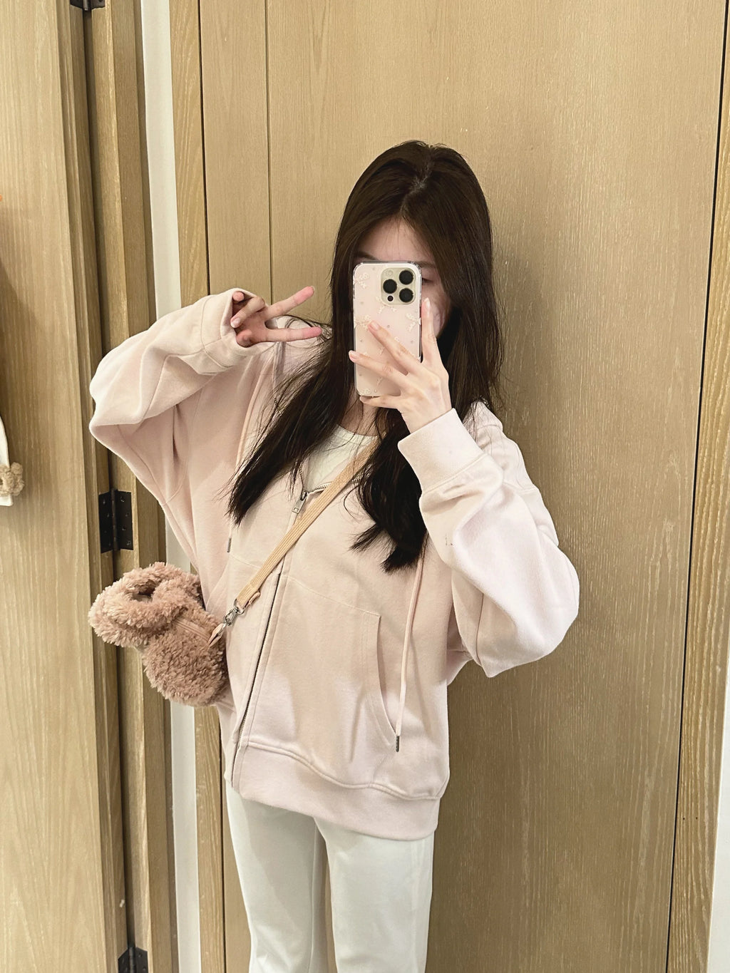 Korean Style Zipper Hoodie – Trendy Casual Pullover Jacket