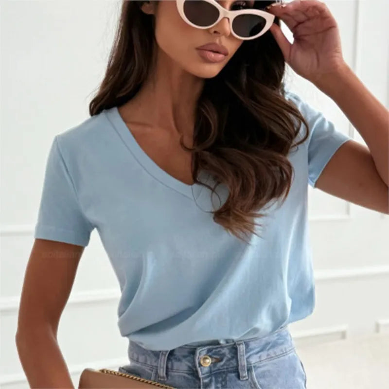 Elegant Summer Short Sleeve Shirt