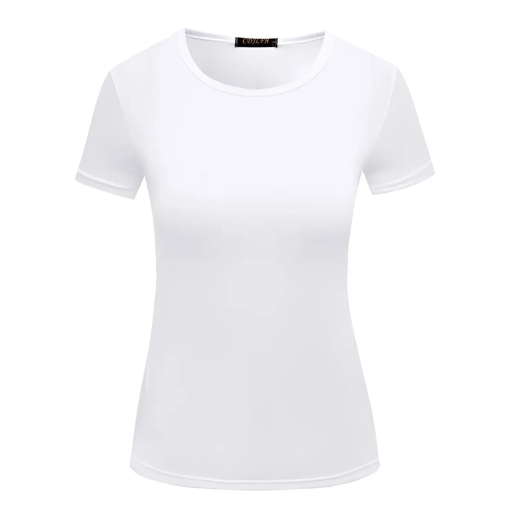 Classic Women’s Solid Color Tee – Comfortable Everyday Wear