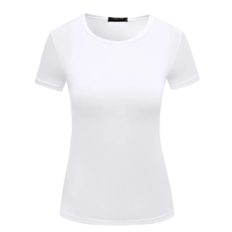 Classic Women’s Solid Color Tee – Comfortable Everyday Wear