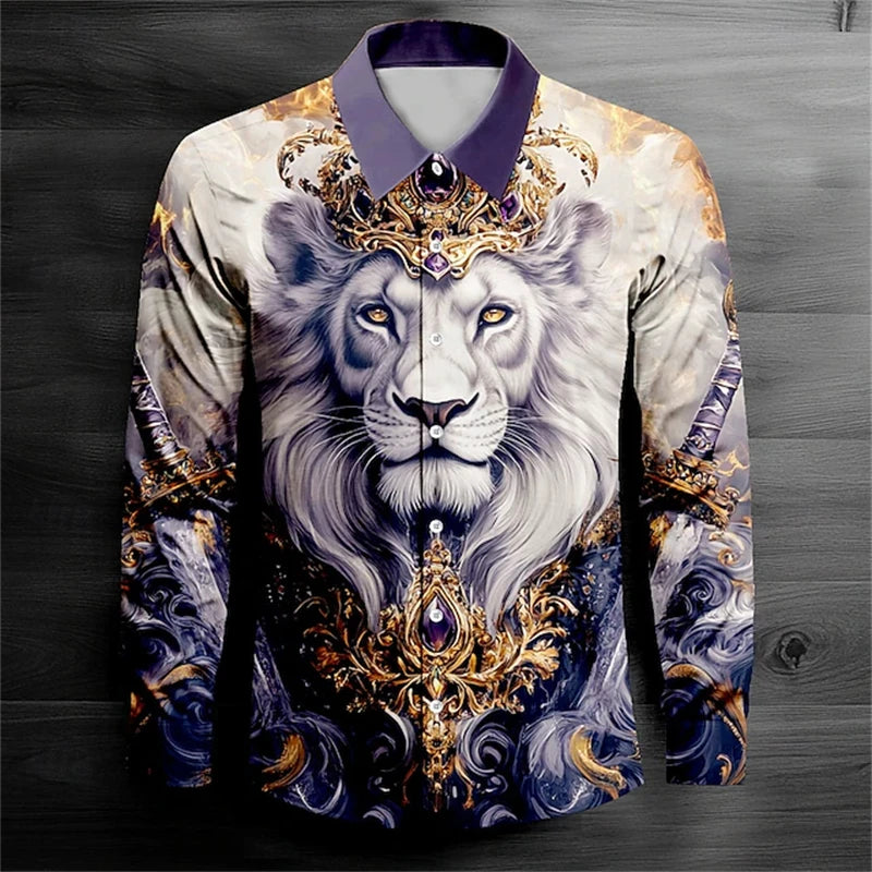 Men’s Casual Street Shirt – Trendy Urban Fashion Wear