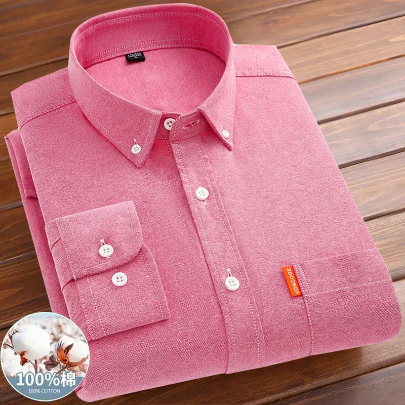 High-Quality Long Sleeve Shirt Comfort Fit