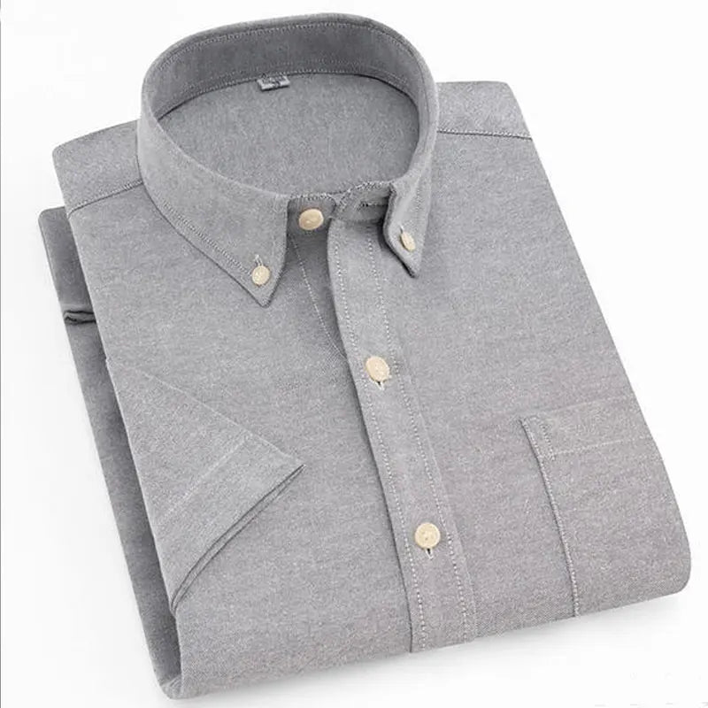 Men’s Oxford Shirt Button-Up Shirt