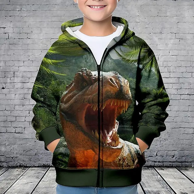 3D Printed Dinosaur Hoodie