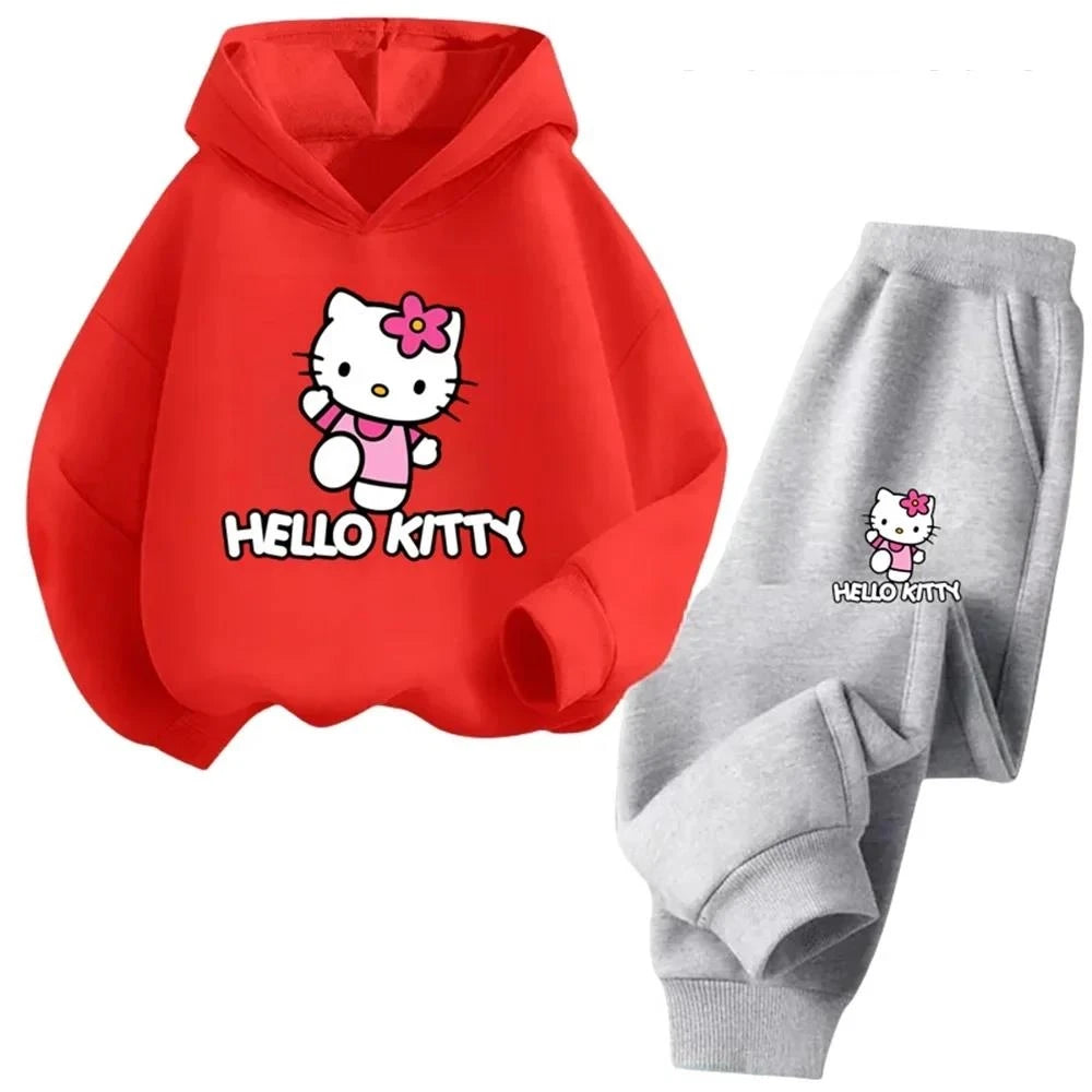 Hello Kitty Kids Tracksuit – Cute Casual Outfit for Boys & Girls