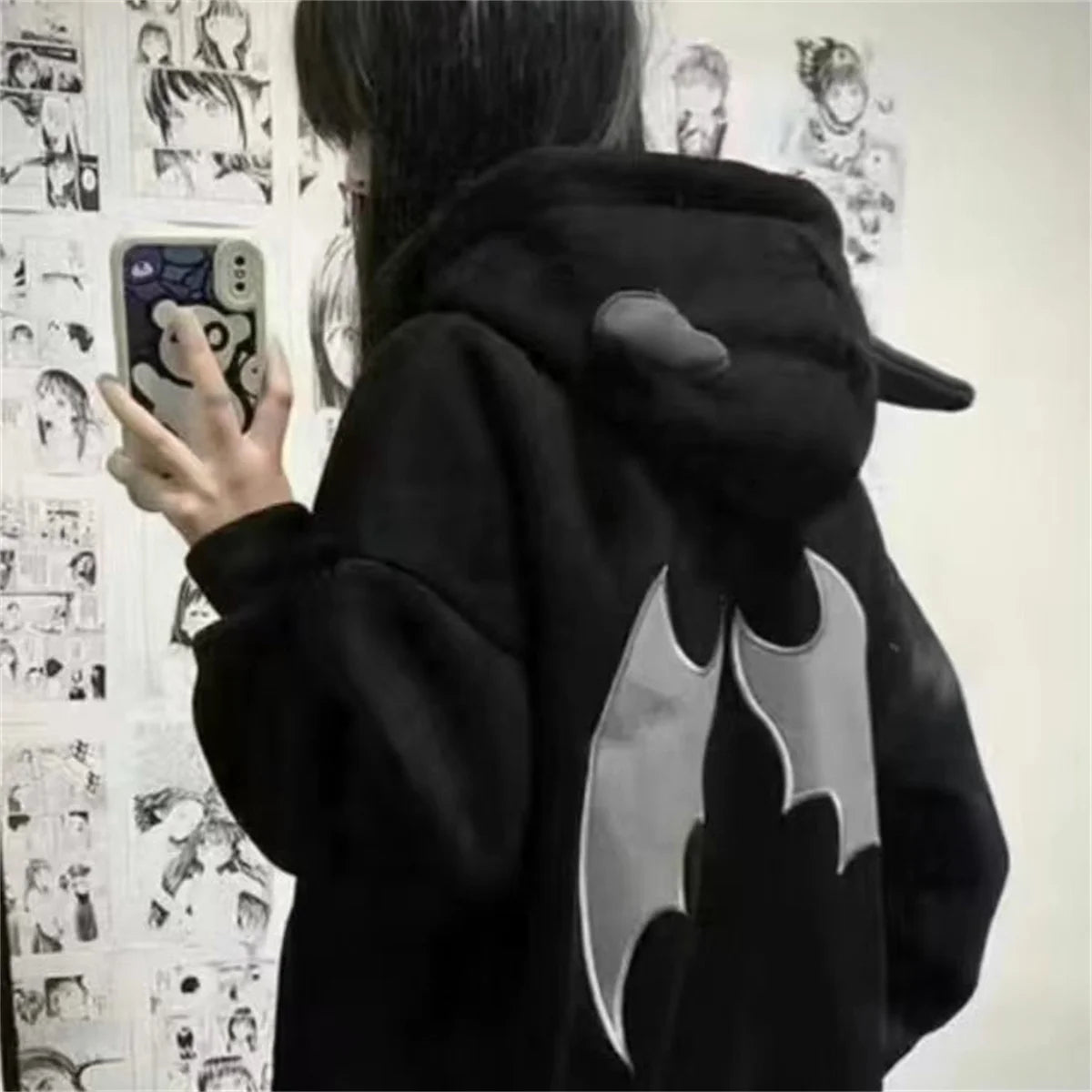Dark Style Harajuku Hoodie for Men & Women