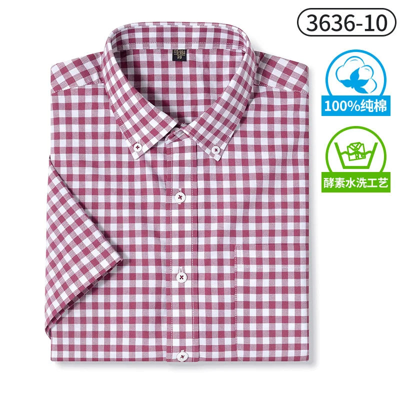 Men’s Oxford Shirt Button-Up Shirt