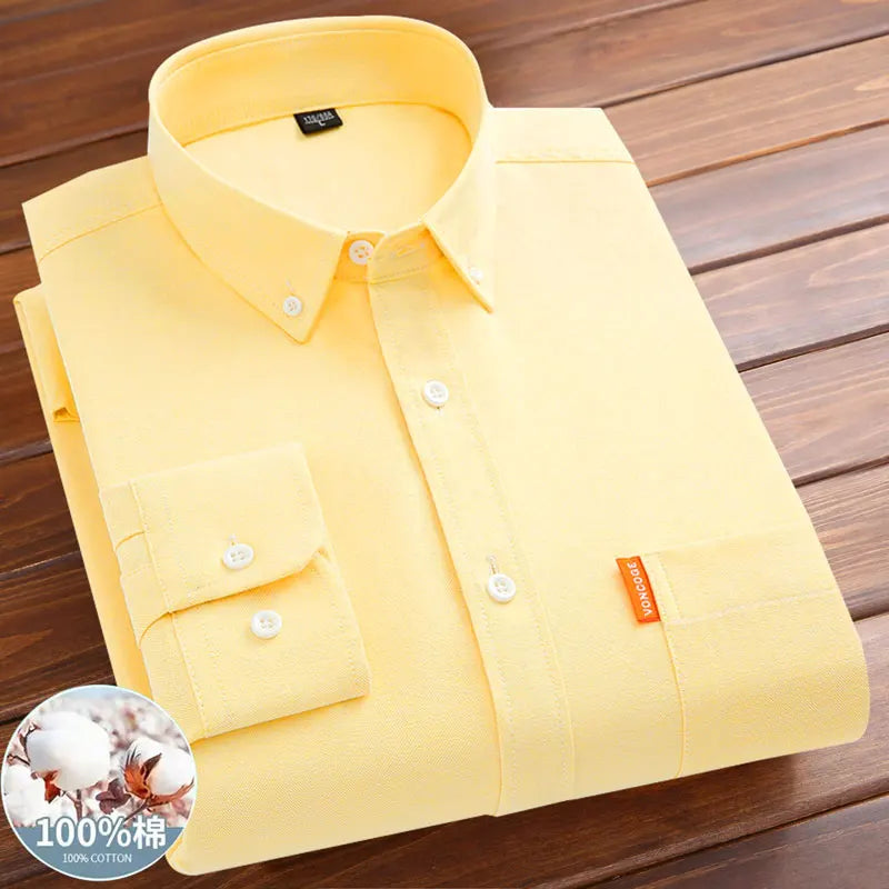 High-Quality Long Sleeve Shirt Comfort Fit