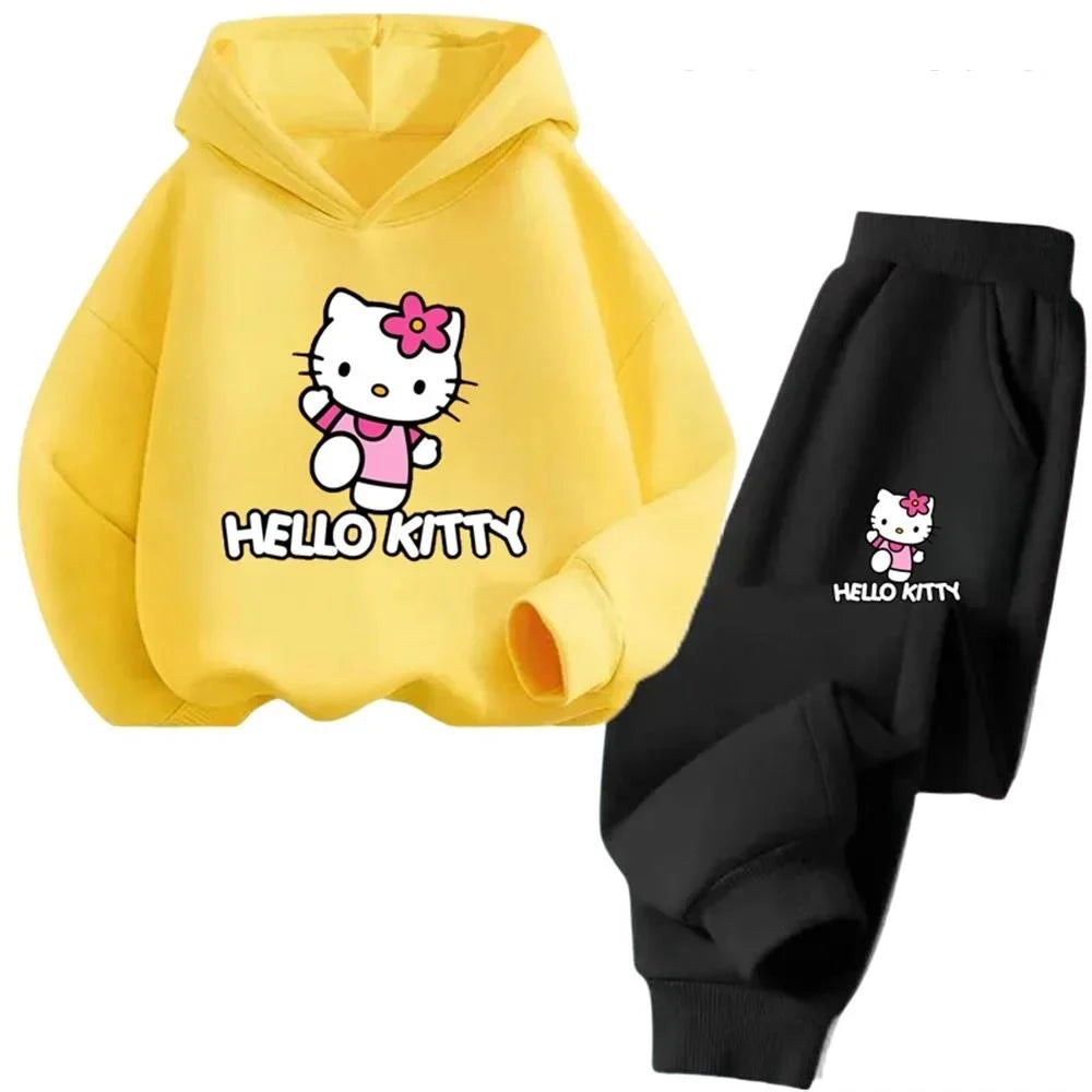 Hello Kitty Kids Tracksuit – Cute Casual Outfit for Boys & Girls