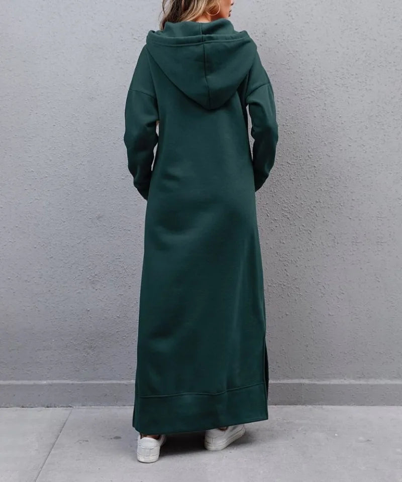 Hooded Midi Dress