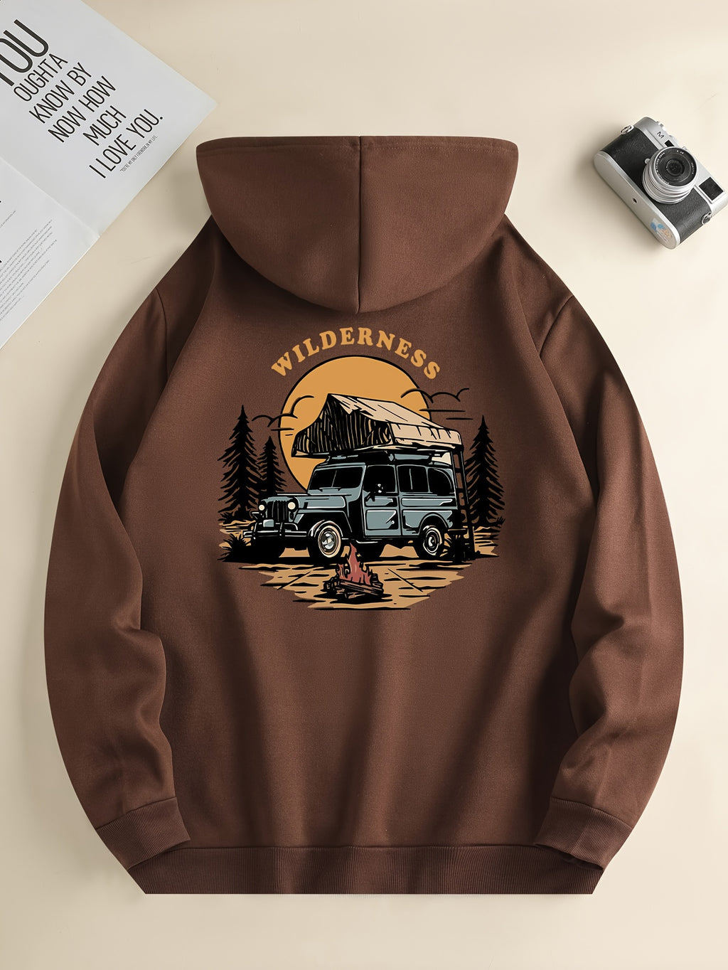 Men’s Off-Road Vehicle Hoodie – Adventure Streetwear Pullover