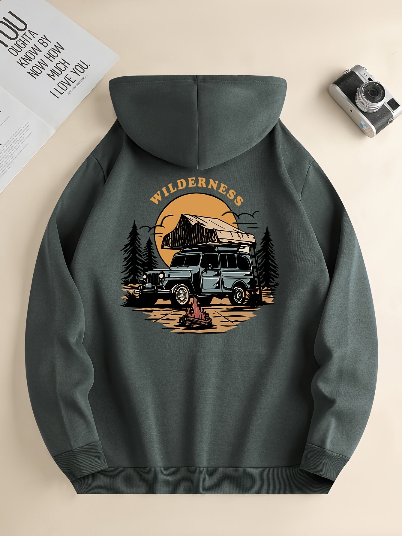 Men’s Off-Road Vehicle Hoodie – Adventure Streetwear Pullover