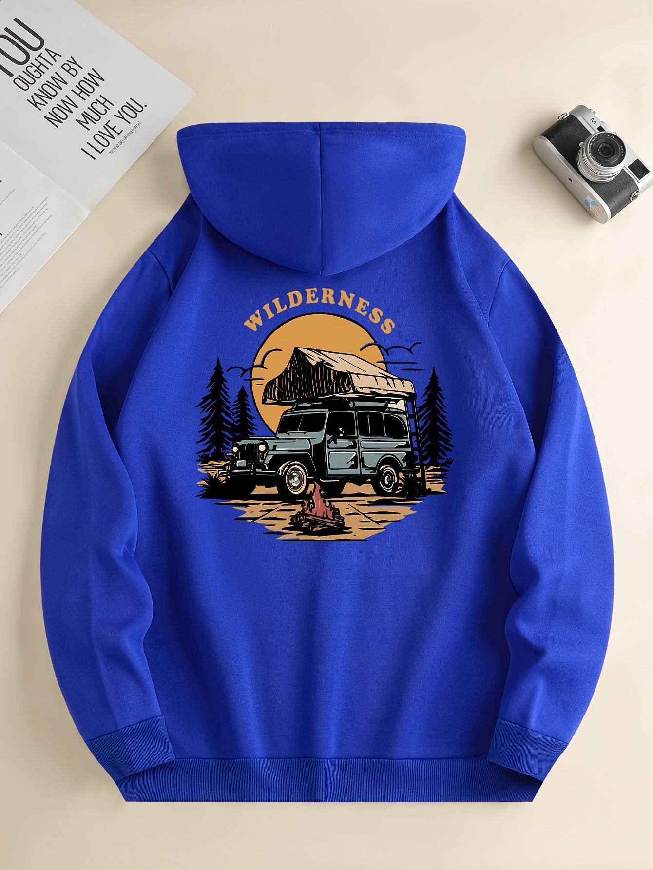 Men’s Off-Road Vehicle Hoodie – Adventure Streetwear Pullover