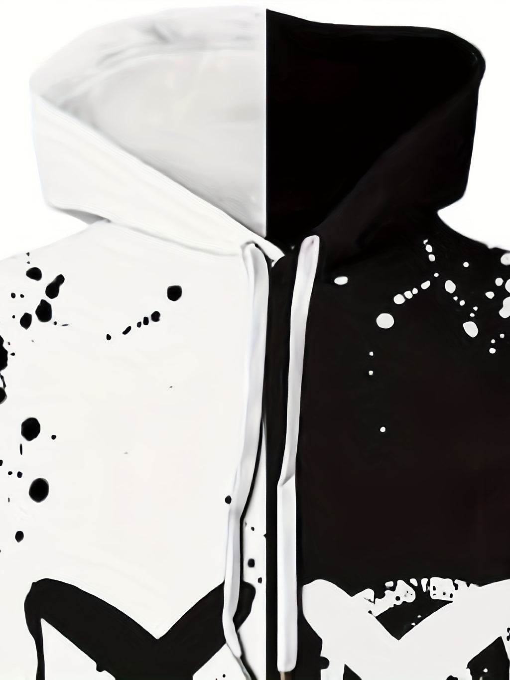 Men’s Smile Face Print Hoodie – Fun Streetwear Pullover