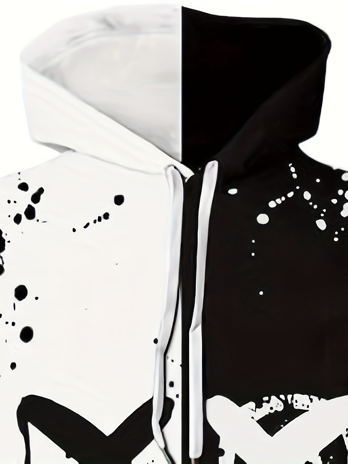 Men’s Smile Face Print Hoodie – Fun Streetwear Pullover