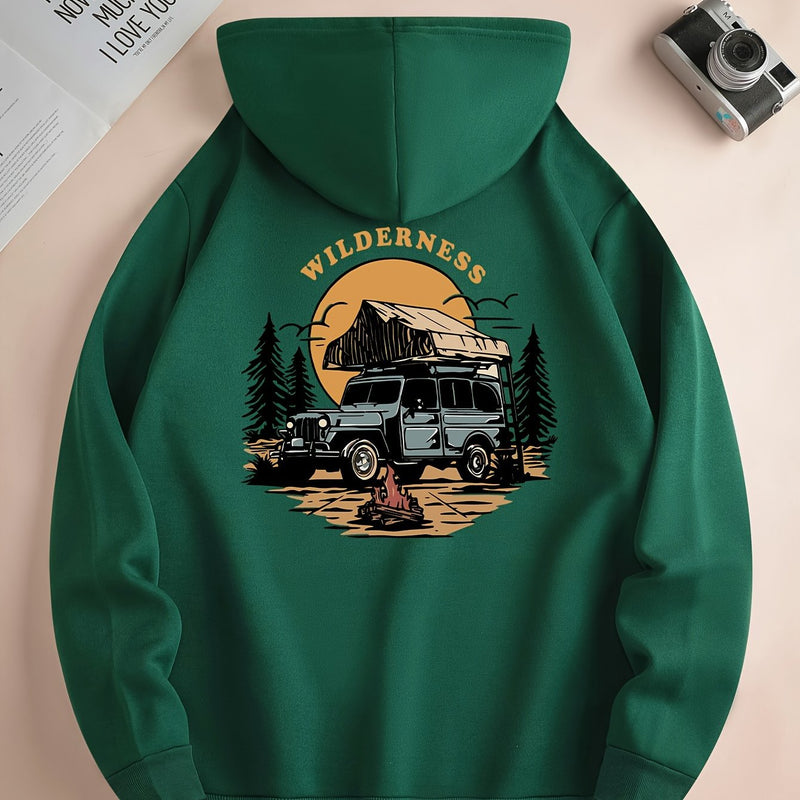 Men’s Off-Road Vehicle Hoodie – Adventure Streetwear Pullover