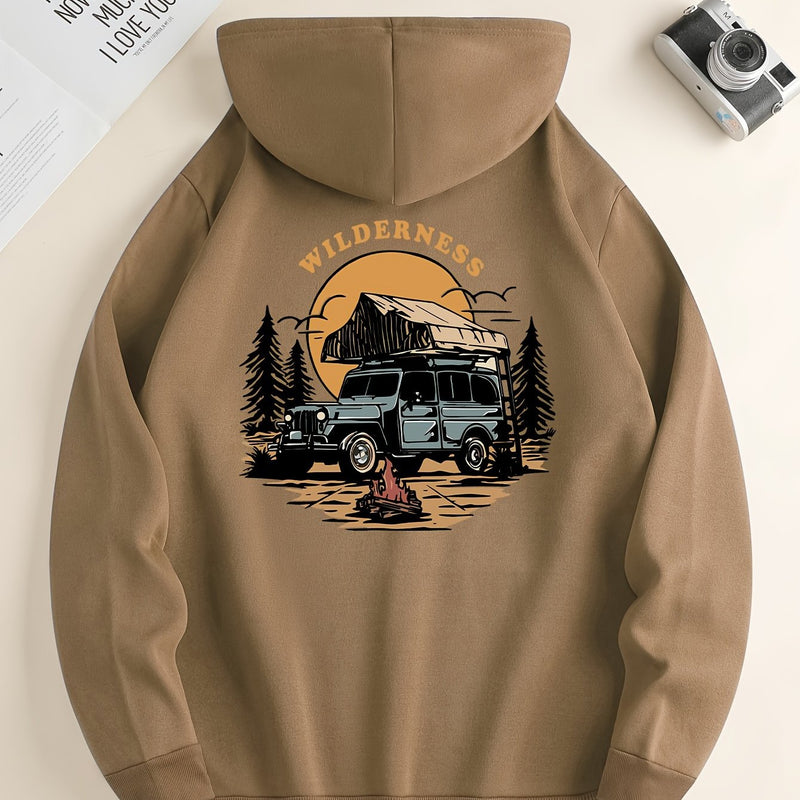 Men’s Off-Road Vehicle Hoodie – Adventure Streetwear Pullover